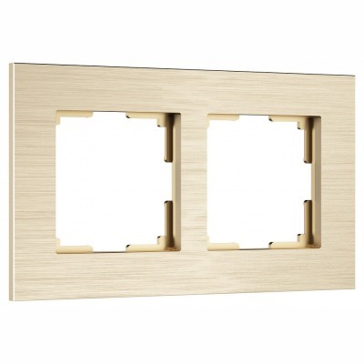 Рамка на 2 поста Werkel Alu...