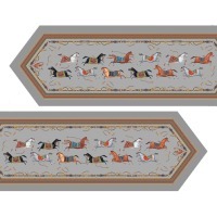 Дорожка "passage" 45х145см, 100% хлопок,твил c пропиткой, серый Lefard (850-761-3)