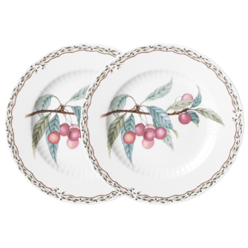 Фото Набор тарелок закусочных lefard fruit garden 2 шт. 20,5 см (590-645)  - интернет-магазин МегаТерем в Москве