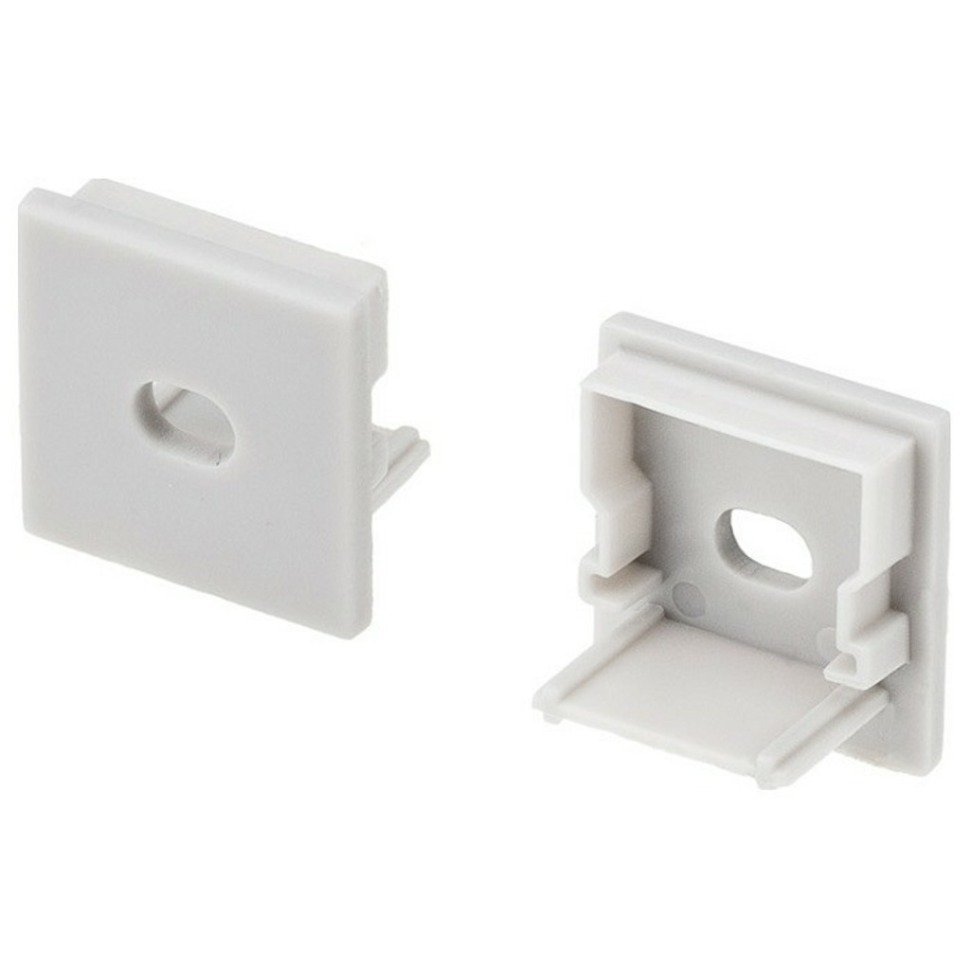 Фото Набор заглушек для профиля Arlight ARH-WIDE-B-H20 Square 016190 ARLT_016190 - интернет-магазин МегаТерем в Москве