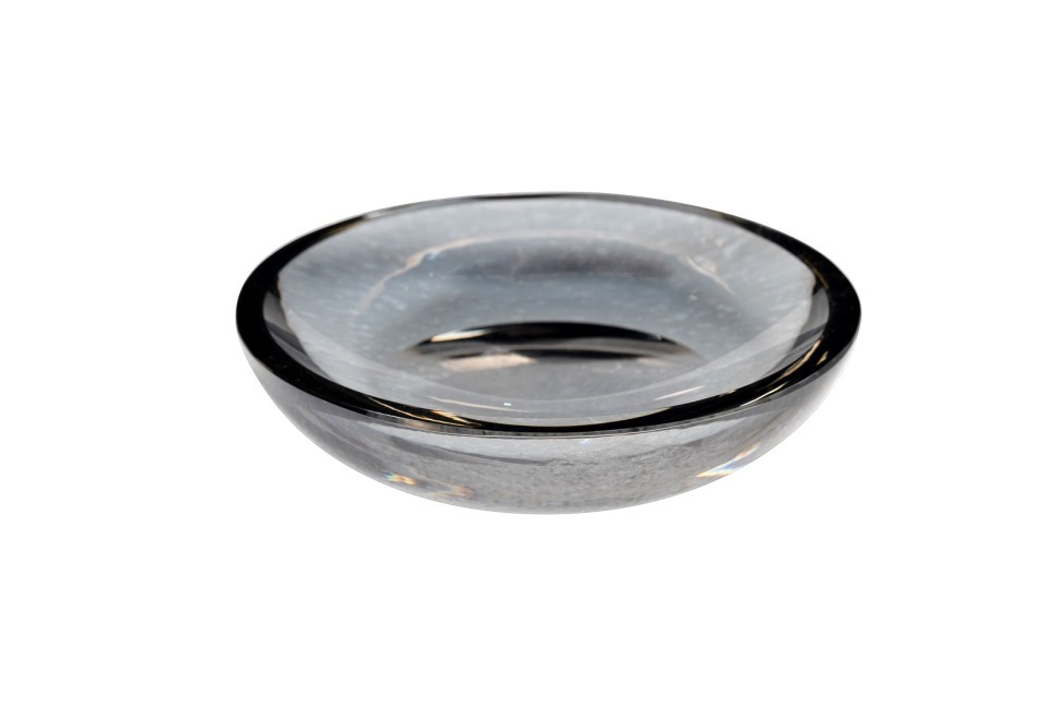 Мыльница стекло дымчатое d11*2,5см (TT-00014890) Фото Мыльница стекло дымчатое d11*2,5см (TT-00014890) - интернет-магазин МегаТерем в Москве