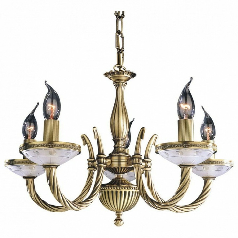 Фото Подвесная люстра Reccagni Angelo 4650 L 4650/5 RA_L_4650_5 - интернет-магазин МегаТерем в Москве