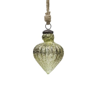 Новогодняя игрушка TD-009B, стекло, light green, ROOMERS FURNITURE