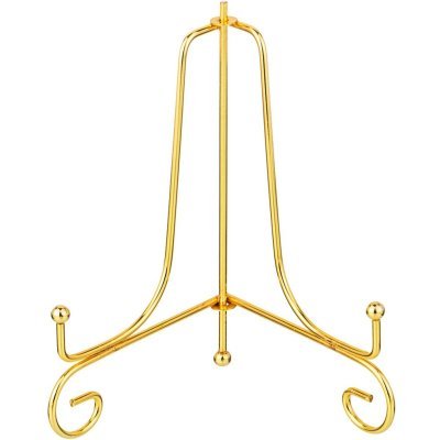 Комплект подставок для тарелок из 5 шт. 17*11 см. высота=16 см. цвет - золото Lefard (244-110)