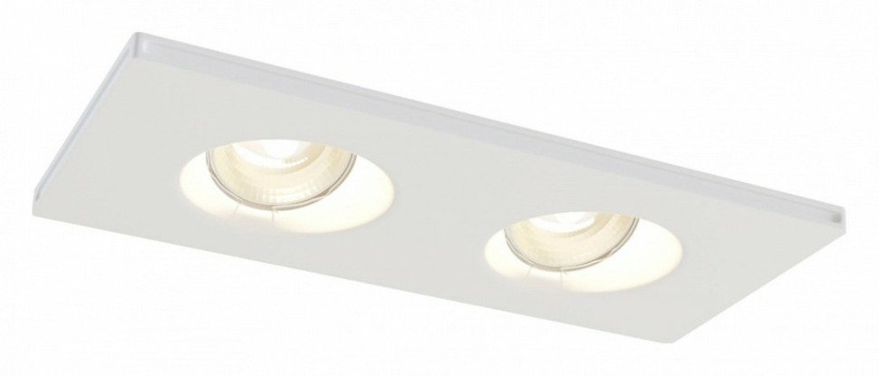 Фото Встраиваемый светильник Maytoni Gyps Modern DL002-1-02-W MY_DL002-1-02-W - интернет-магазин МегаТерем в Москве