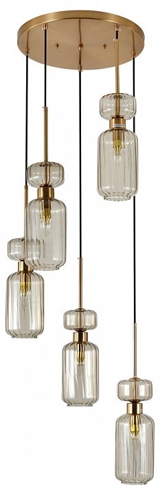 Фото Подвесной светильник Escada GLOSS 1141/5S Beige ESC_1141_5S_Beige - интернет-магазин МегаТерем в Москве