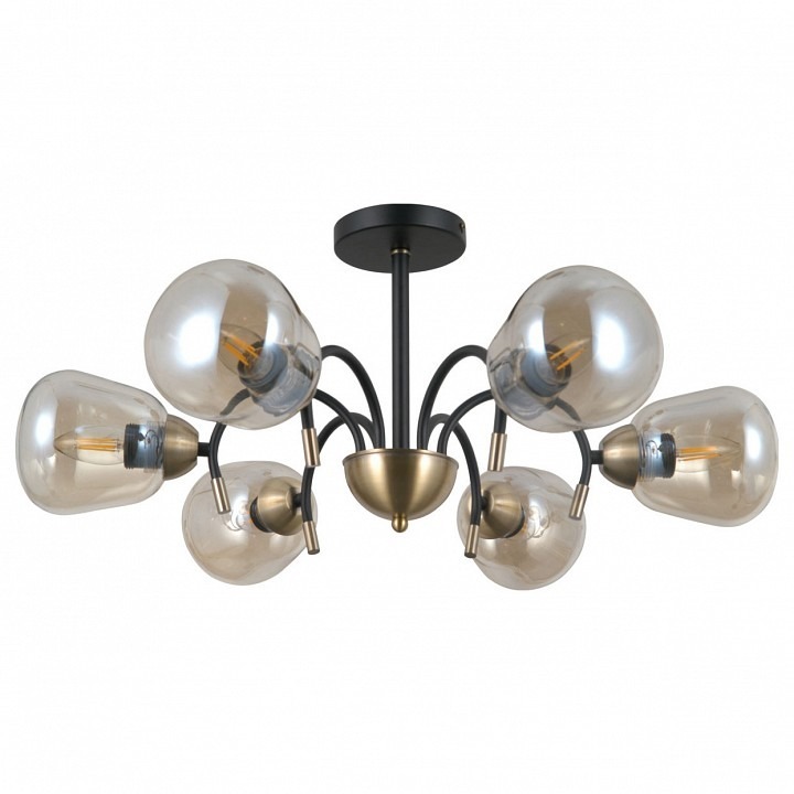 Фото Люстра на штанге DeMarkt Гамбург 605017506 MW_605017506 - интернет-магазин МегаТерем в Москве