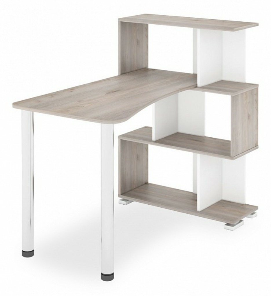 Фото Стол компьютерный Домино нельсон СЛ-5-3СТ-2 MER_SL-5-3ST-2_NBEN - интернет-магазин МегаТерем в Москве