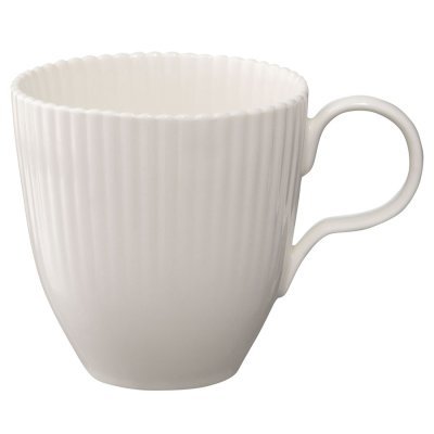 Кружка из фарфора белого цв...