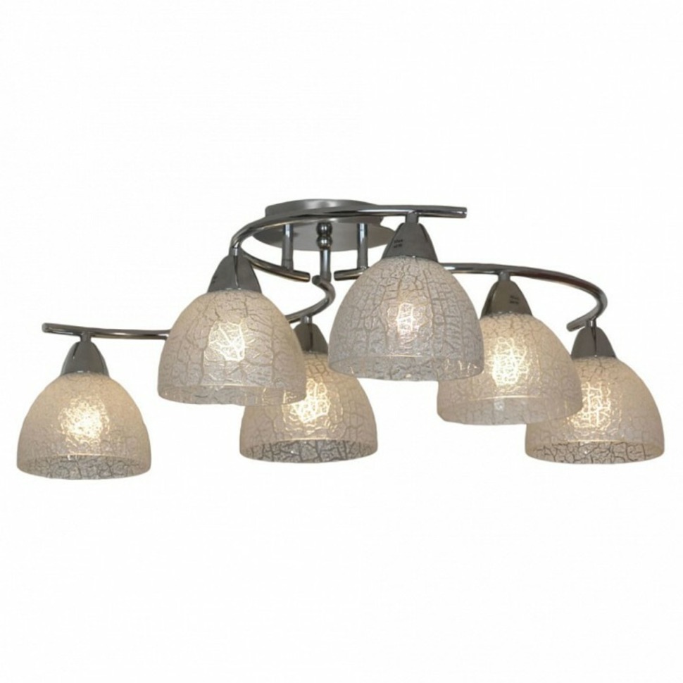 Фото Люстра на штанге Lussole Zungoli LSF-1603-06 - интернет-магазин МегаТерем в Москве