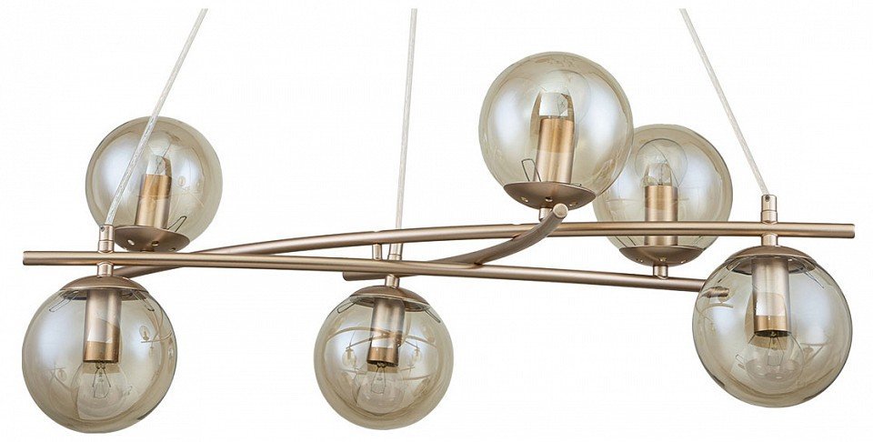 Фото Подвесная люстра Escada Balance 1119/6S Gold ESC_1119_6S_Gold - интернет-магазин МегаТерем в Москве