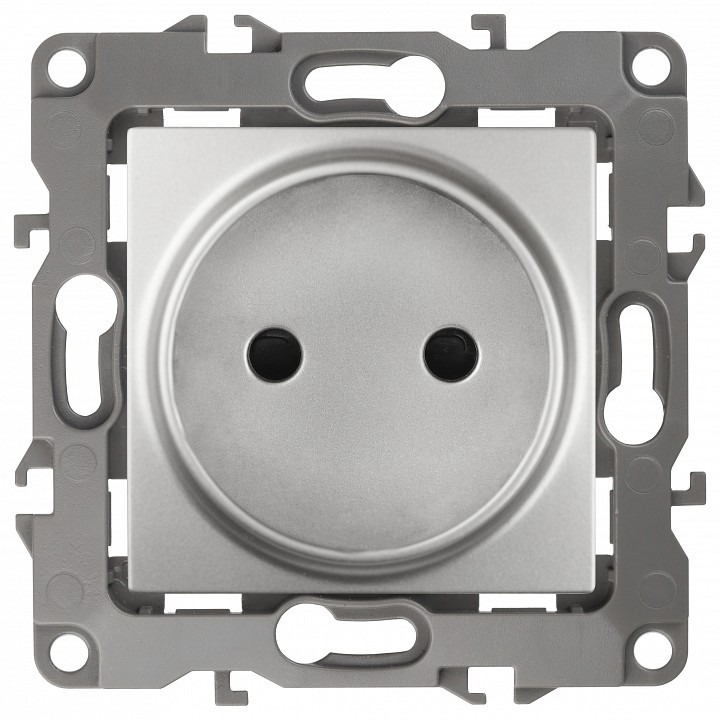 Фото Розетка без заземления, без рамки Эра Эра 12 12-2105-03 ER_B0018256 - интернет-магазин МегаТерем в Москве