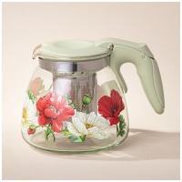 Заварочный чайник agness с фильтром "маки"  900 мл. (885-109) 