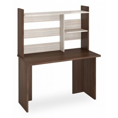 Стол компьютерный Домино Лайт СКЛ-Прям120+НКЛ120 MER_SKL-Pryam120_bez_tumby-NKL-120_SHK