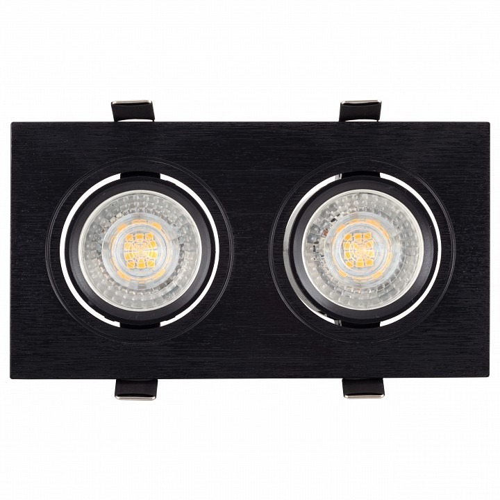 Фото Встраиваемый светильник Denkirs DK3021 DK3022-BK DK_DK3022-BK - интернет-магазин МегаТерем в Москве