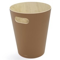 Корзина для мусора woodrow, 7,5 л, коричневая (78707)