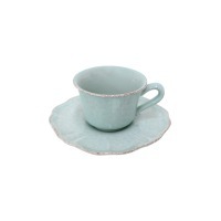 Чайная пара IM506-BLU(SCS01-00804C), керамика, Turquoise, CASAFINA BY COSTA NOVA