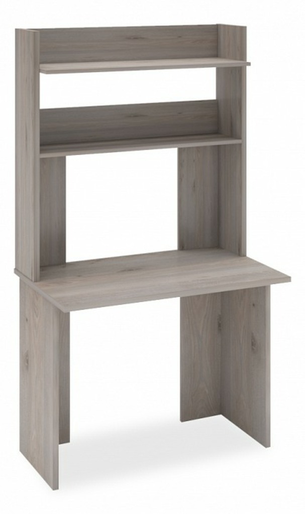 Фото Стол компьютерный Домино Lite СКЛ-Прям100(без тумбы)+НКЛХ-100 MER_SKL-Pryam100bez-tumby-NKLH-100-NN - интернет-магазин МегаТерем в Москве