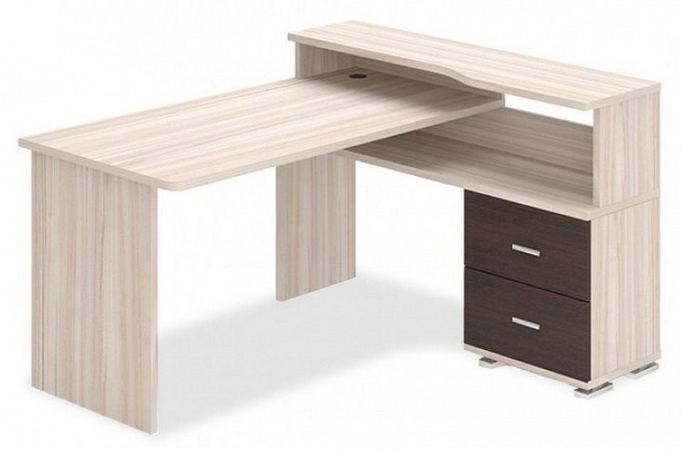 Фото Стол письменный Домино СР-620/140 C MER_SR-620-140-C-KVK-PRAV - интернет-магазин МегаТерем в Москве