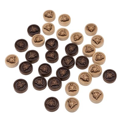 Фишки резные "Тигр", Mirzoyan (28696)