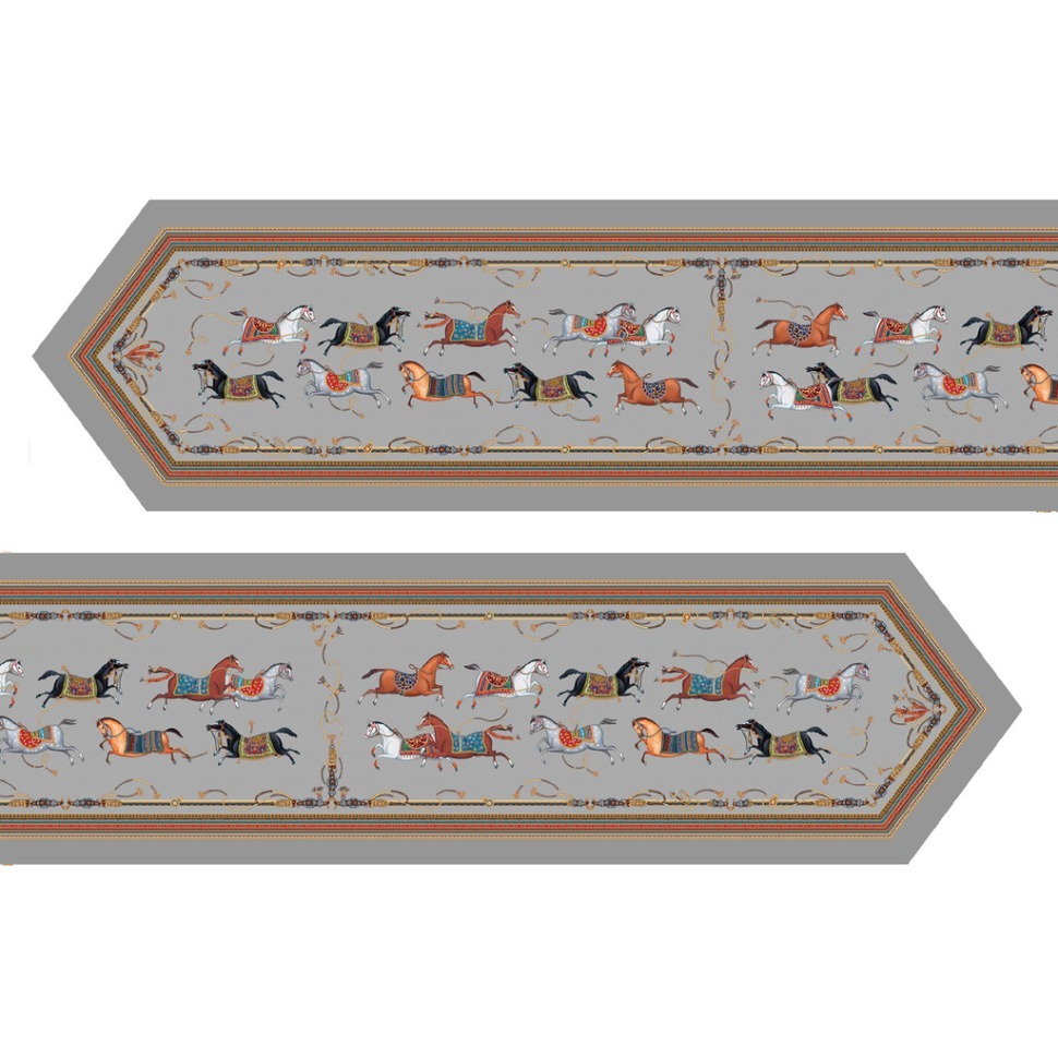 Фото Дорожка passage 45х300см, 100% хлопок, серый ,твил c пропиткой Lefard (850-761-32) - интернет-магазин МегаТерем в Москве