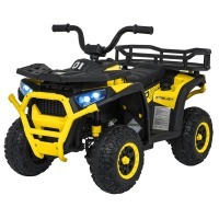 Детский электромобиль квадроцикл X-Robust (желтый, 24V, 4WD, пульт, EVA) (XMX651-24V-4WD-YELLOW)