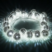 Гирлянда Супернить Eurosvet 400-003 400-003 хром/белый с эффектом мерцания EV_a049834