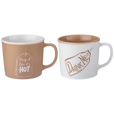 Набор кружек 2шт "positive" 340 мл Lefard (756-449)