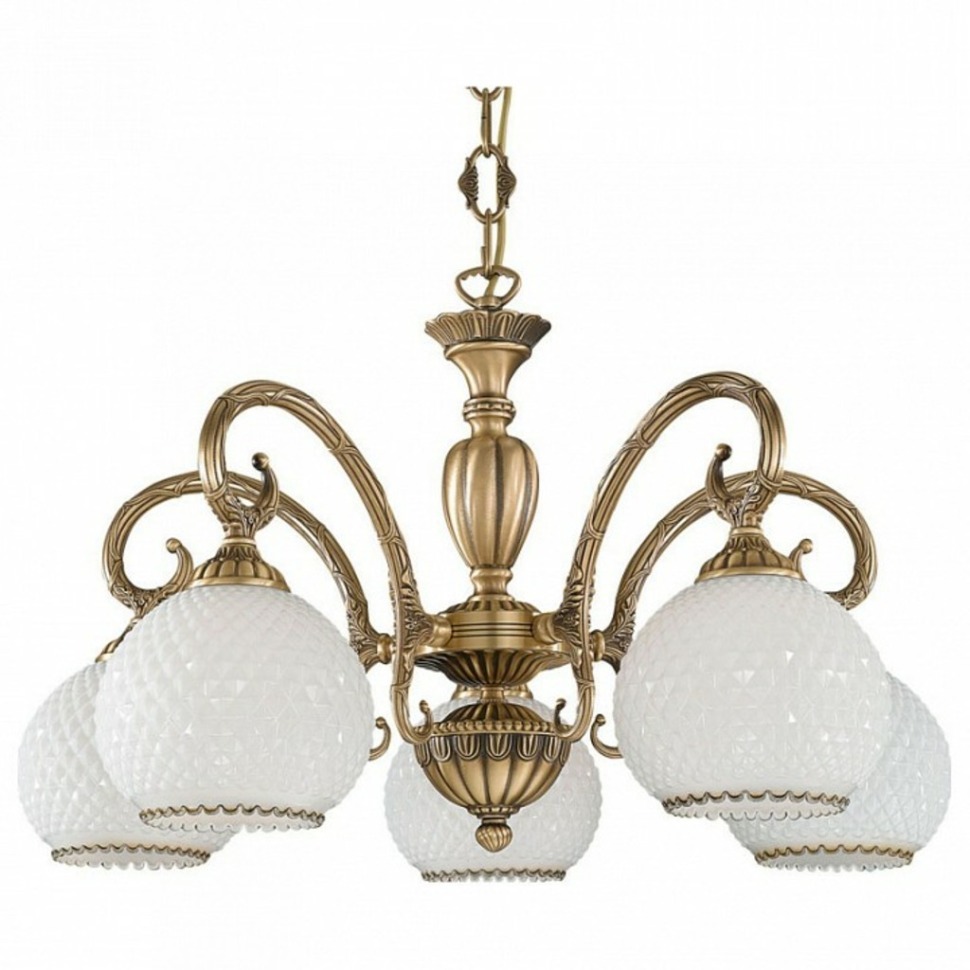 Фото Подвесная люстра Reccagni Angelo 8400 L 8400/5 RA_L_8400_5 - интернет-магазин МегаТерем в Москве