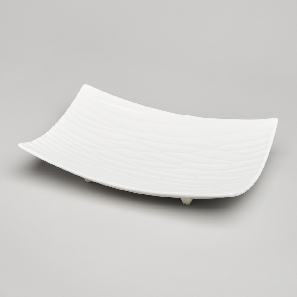 Фото Блюдо на ножках lefard banquet 29,5*20,5*7 cm (263-1364)  - интернет-магазин МегаТерем в Москве