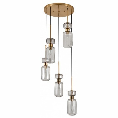 Подвесной светильник Escada GLOSS 1141/5S Smoke ESC_1141_5S_Smoke