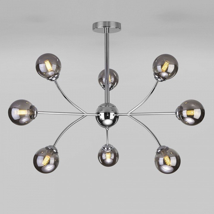 Фото Люстра на штанге Eurosvet Astro 30179 хром EV_a057445 - интернет-магазин МегаТерем в Москве