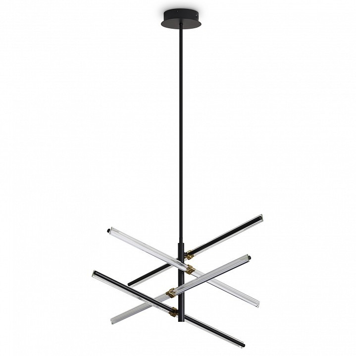 Фото Люстра на штанге Freya Brilliance FR5557PL-L22B MY_FR5557PL-L22B - интернет-магазин МегаТерем в Москве