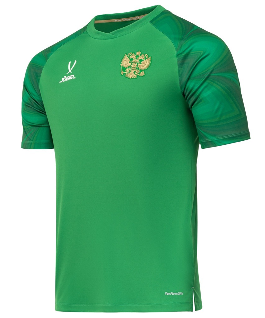 Фото Футболка вратарская JÖGEL NATIONAL PerFormDRY GK Jersey, зеленый (2112635) - интернет-магазин МегаТерем в Москве