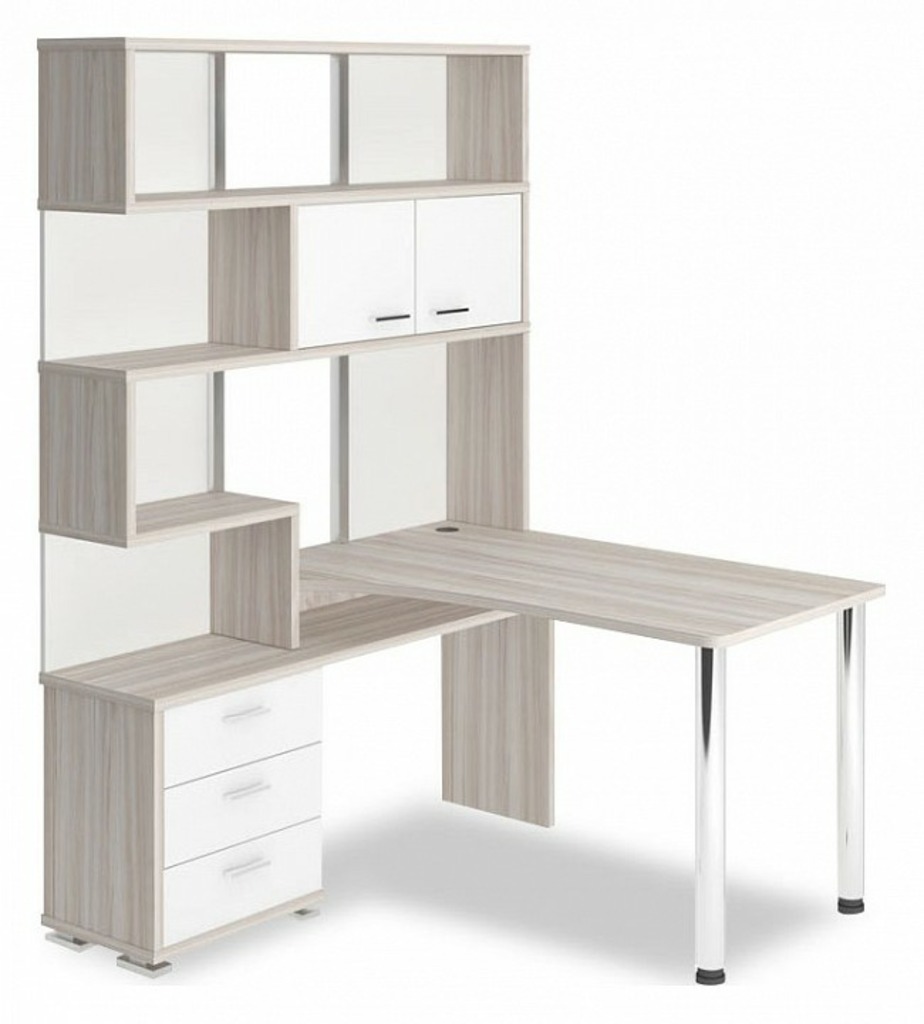 Фото Стол компьютерный Домино СР-420/130 MER_SR-420_130_KBEK-LEV - интернет-магазин МегаТерем в Москве