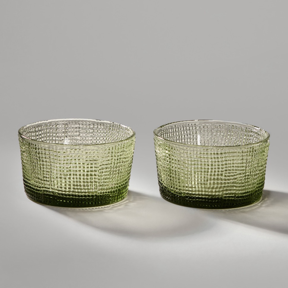 Фото Набор салатников tempo green 2 шт. 10,6х10,5х5,8 см Lefard (355-389) - интернет-магазин МегаТерем в Москве