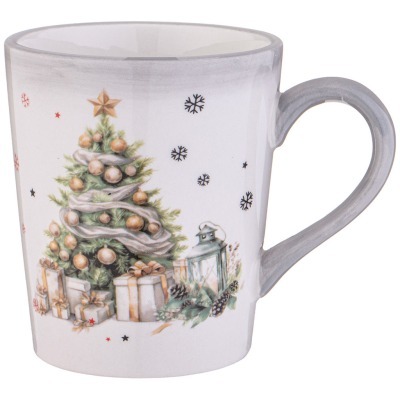 Кружка agness "с новым годом!" 12,2*8,8*10 см 320 мл (358-2268) 