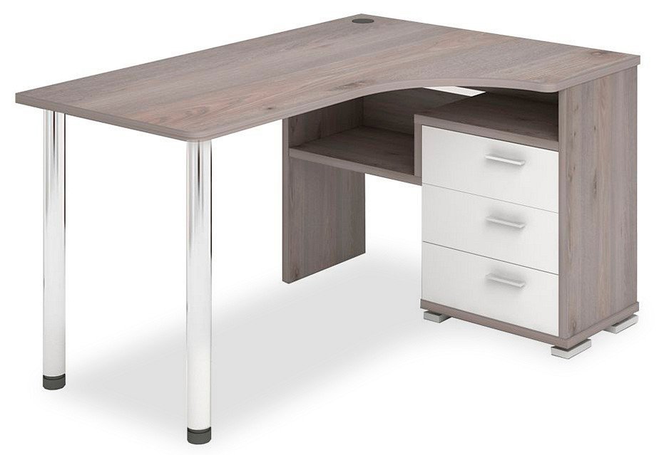 Фото Стол письменный Домино СР-132С-140 MER_SR-132S-140-NBE-PRAV - интернет-магазин МегаТерем в Москве