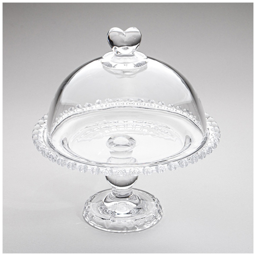 Фото Блюдо sweety с крышкой на ножке 19,5х20,5 см Lefard (691-112) - интернет-магазин МегаТерем в Москве