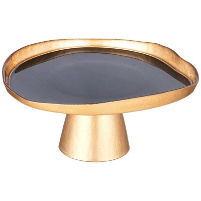 Блюдо на ножке bohemia blac...