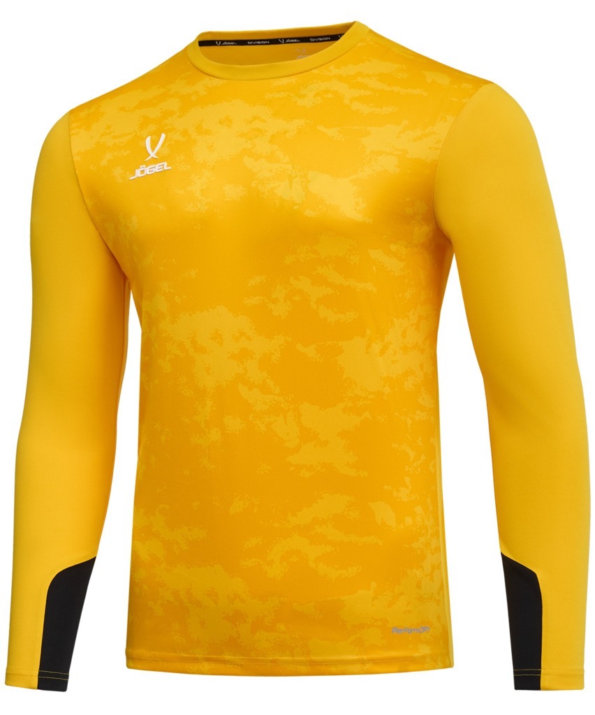 Фото Свитер вратарский JÖGEL DIVISION PerFormDRY GK Splash, желтый (2126290) - интернет-магазин МегаТерем в Москве