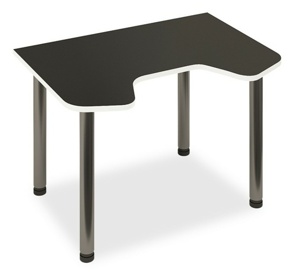 Фото Стол офисный Домино Lite СКЛ-Игр120МО MER_SKL-Igr120MO-CHBE - интернет-магазин МегаТерем в Москве