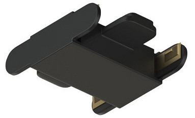 Фото Соединитель линейный для треков Denkirs AIR BASE TR5230-BK DK_TR5230-BK - интернет-магазин МегаТерем в Москве