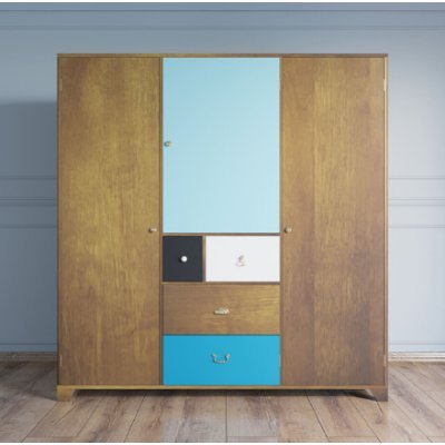 Шкаф Aquarelle трехстворчат...