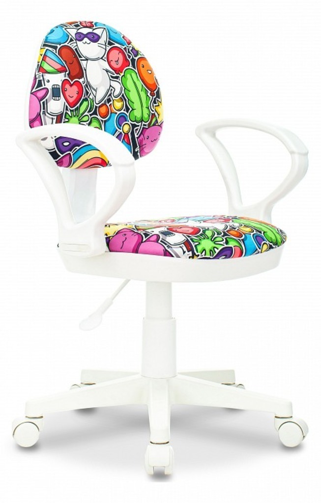 Фото Кресло компьютерное KD-3/WH/ARM/MASKARAD BUR_1786544 - интернет-магазин МегаТерем в Москве