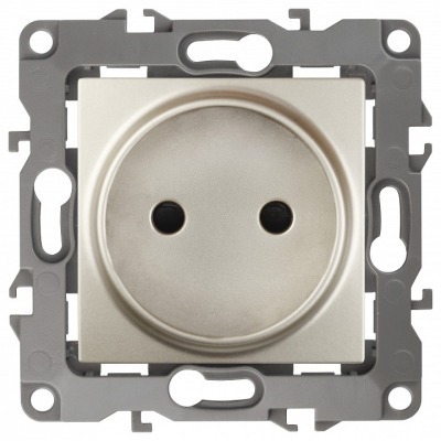 Розетка без заземления, без...