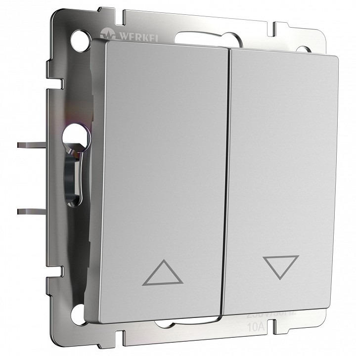 Фото Выключатель для жалюзи без рамки Werkel W112 1 W1124506 WRK_a051511 - интернет-магазин МегаТерем в Москве