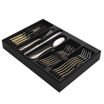 Набор столовых приборов FLORENCE GOLD 18 шт H52432