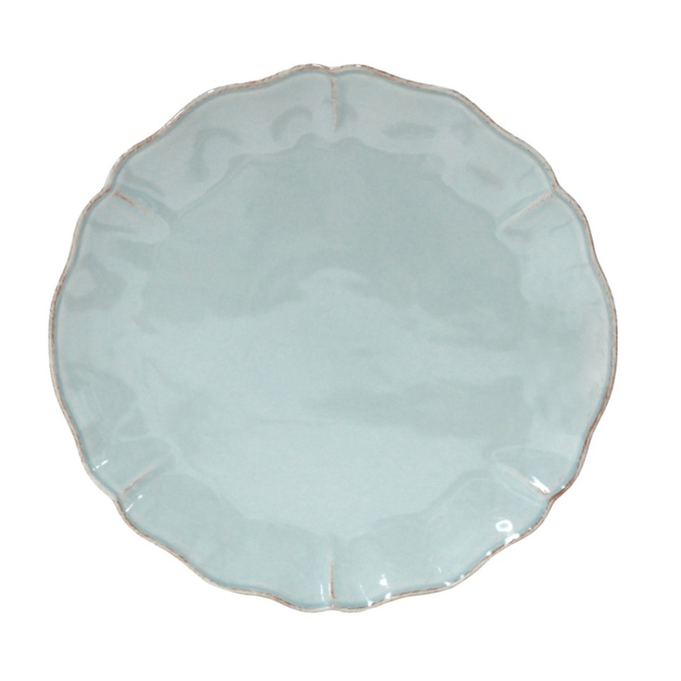 Фото Тарелка TP331-TRQ(TP331-00201D), 33 см, керамика, Turquoise, Costa Nova - интернет-магазин МегаТерем в Москве