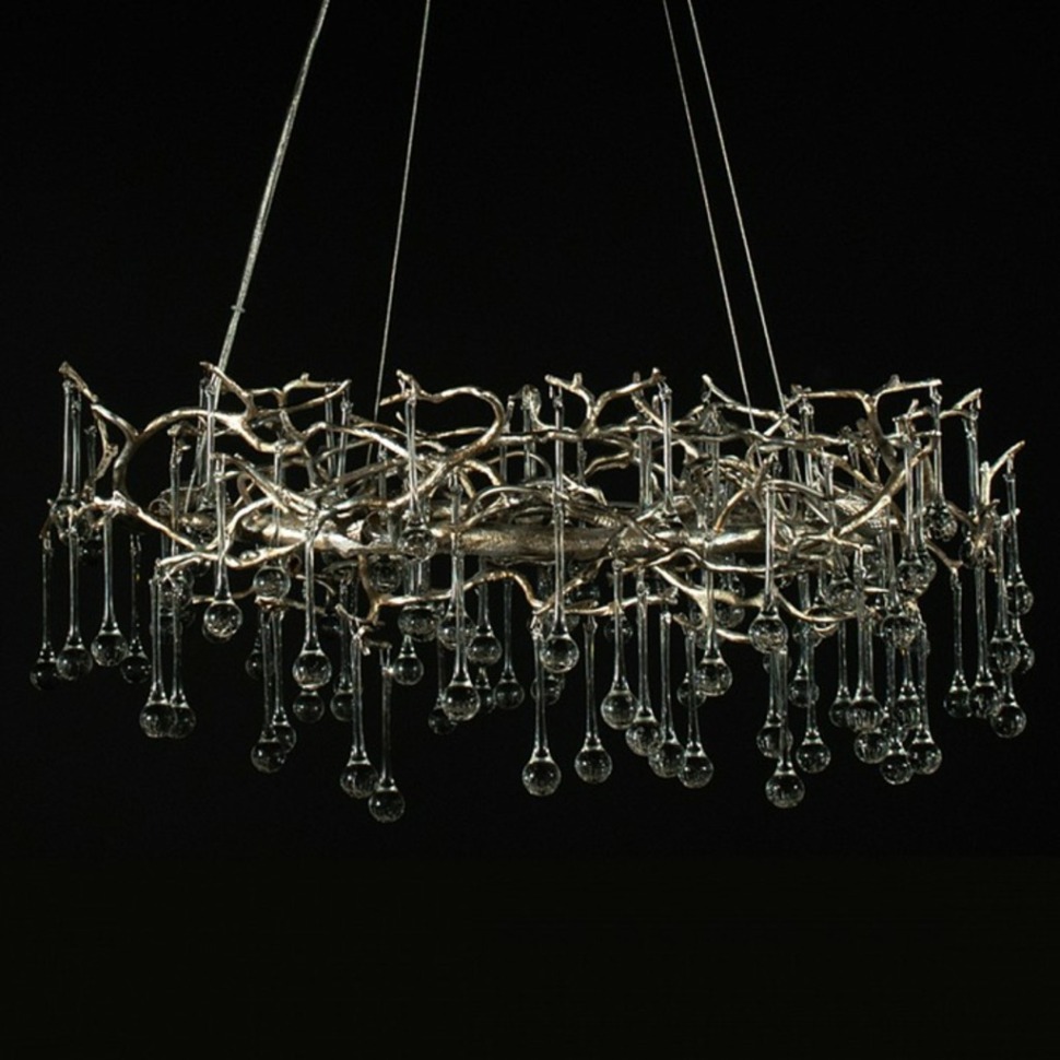 Фото Подвесная люстра Loft it Bijout 10068/800 SG LF_10068_800_SG - интернет-магазин МегаТерем в Москве